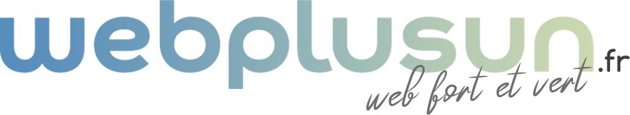 WebPlusUn, agence numérique responsable (logo)